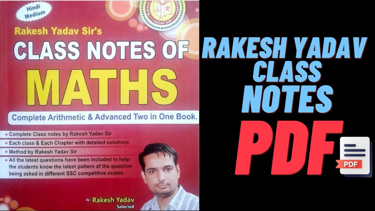 Rakesh Yadav Class Notes Pdf Google Drive